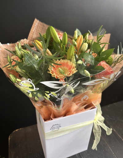 Peach and cream - Eco friendly bouquet in shades of peach and cream suitable for any occasion